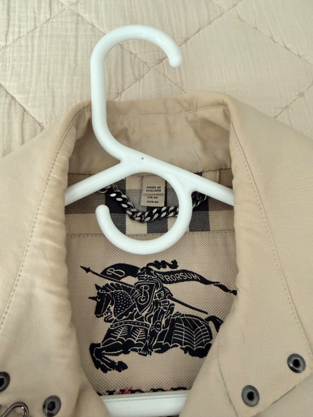 Beige Burberry Woman’s Trench Coat - Picture 3 of 3